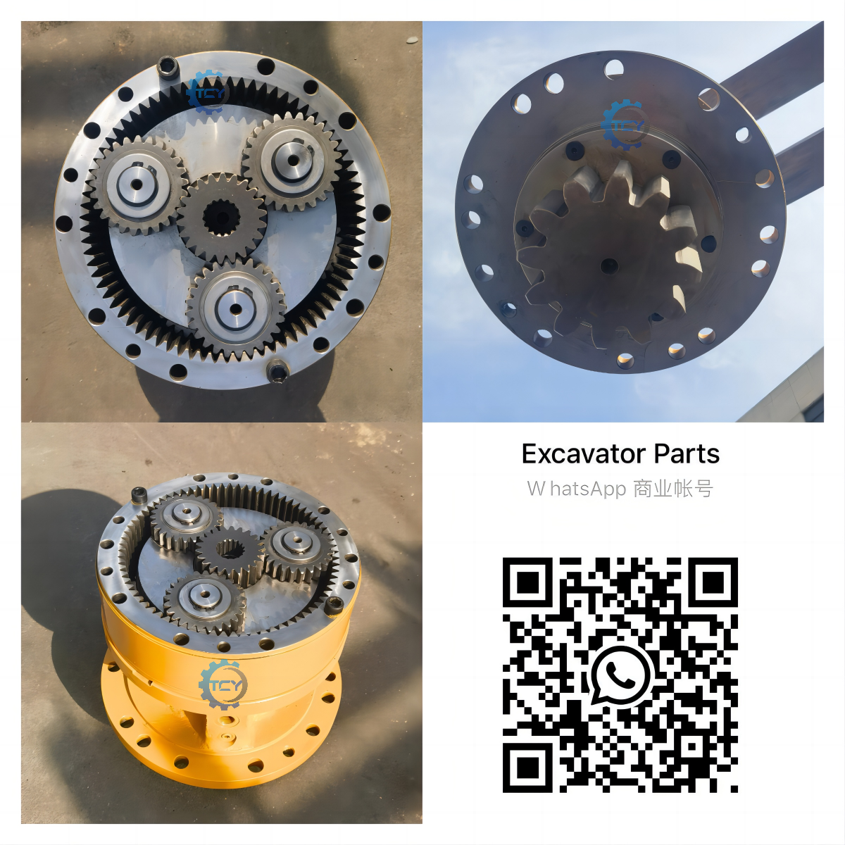 Hyundai R130 R140LC-7 R150-7 Swing Reduction Gearbox Assembly 31e6-12020 31e6-12030