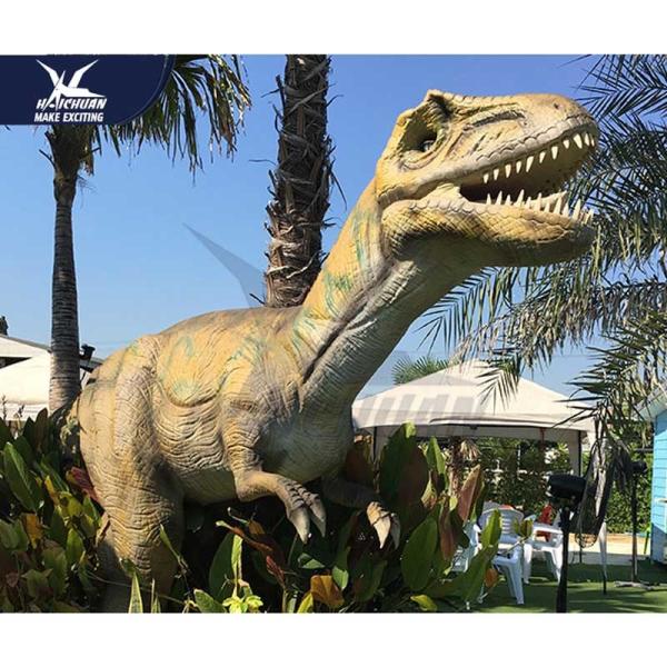 Big Size Animatronic Dinosaur Statues For Garden Decoration Remote Control