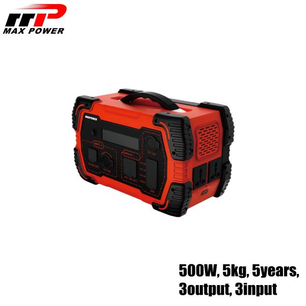 450W/500W Portable Power Station power supply 10Ah output Lithium LiFePO4 Battery pack