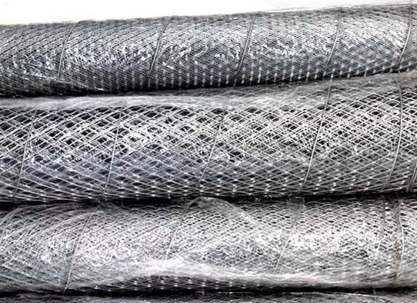 Expanded Metal Lath Stucco Mesh 10 X 20mm Metal Mesh 0.8mm Thickness