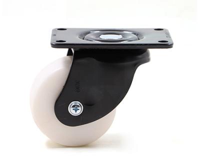 Low Profile 75mm Braked Castors 330kg Heavy Duty Locking Swivel Casters