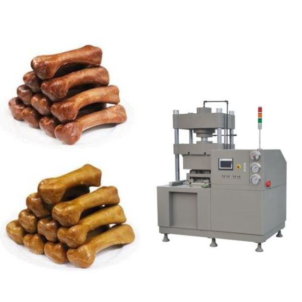 60T удваивают - поместите машинное оборудование собачьей еды косточки яловки управлением PLC мотора Германии