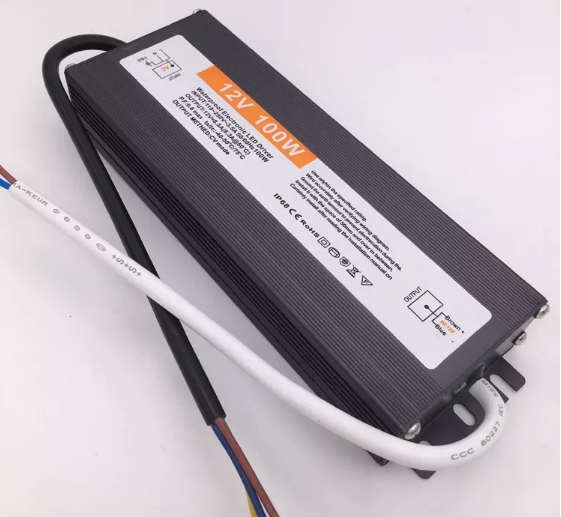 Ультра тонкое напряжение тока 5A электропитания 12V 24V СИД IP67 переключая постоянн - 30A 60W - 400W