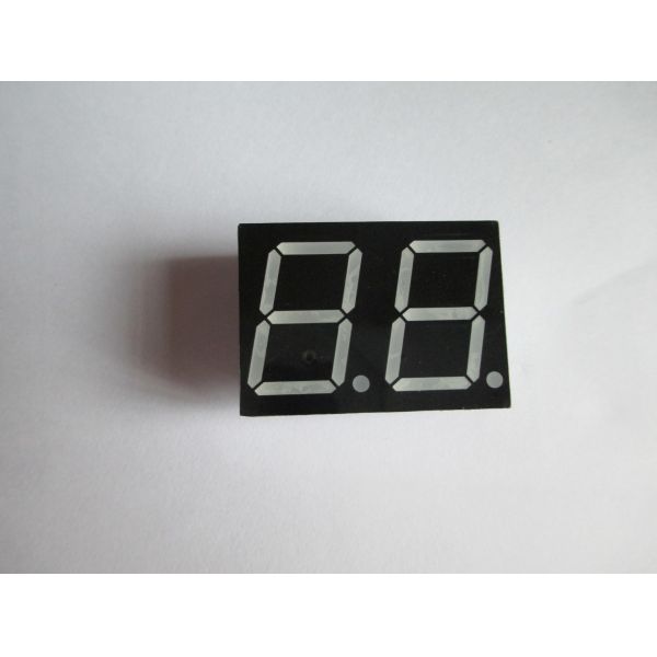 0.28" 2 Digit 7 Segment Display for Refrigerator Control , Ultra Yellow Green