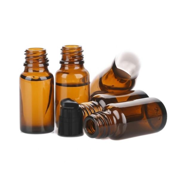 30ml Capacity Amber Cosmetic Bottles Perfect for Skincare Necessities