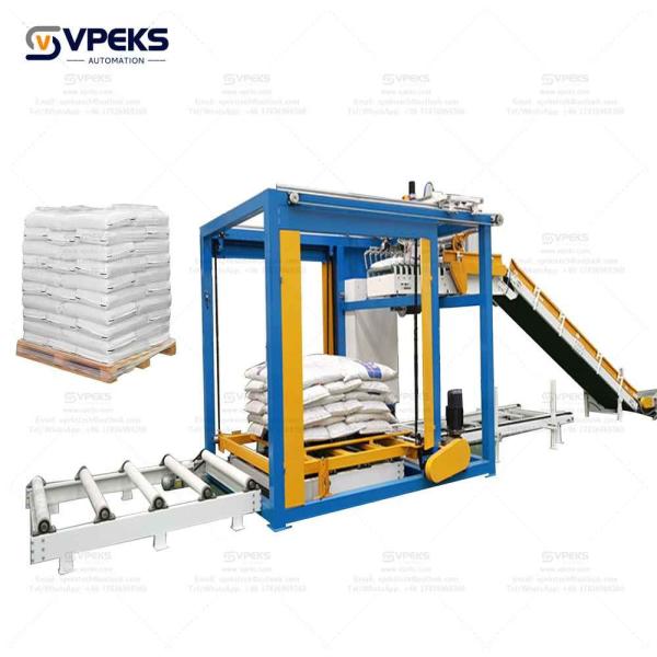Schneider Electric Components Palletizer With OMRON Sensors AIRTAC Valve XINJIE Servo Motor