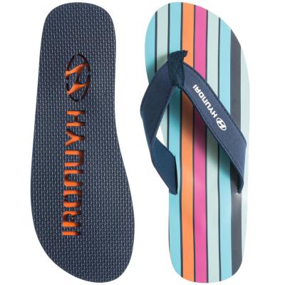 full color printined eva die cut and embossed  Women Flip flops  thongs sliper manufacturer
