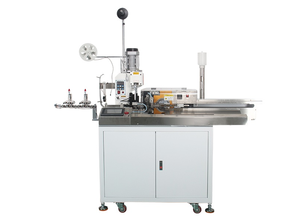 Automatic Wire Cutting Stripping Crimping and Soldering Machine 220V 50HZ/60HZ