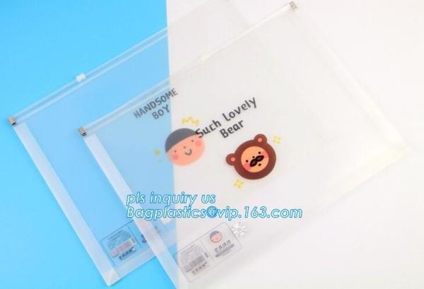 slider zipper bag pencil bags for stationery and office, Office and school filling products Stationery set Pencil case P