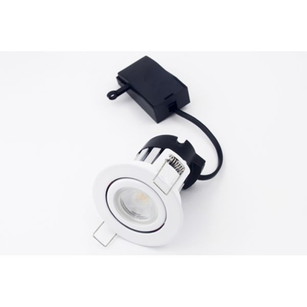 70mm Cut Out Downlights 600lm Fire Rated Downlight With Connection Box