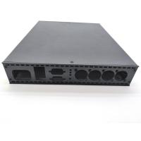 Clôture exhalée personnalisable et modulaire de télécom extérieures de tôle