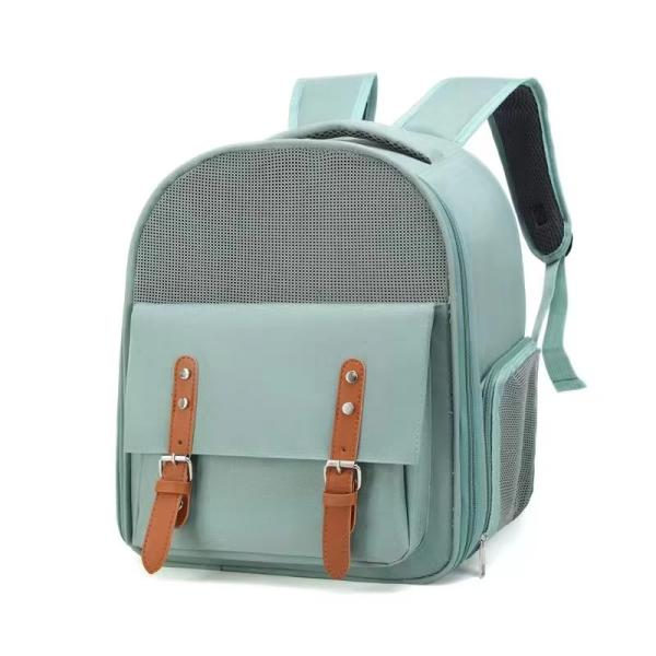 Large Capacity Breathable Pet Backpack Oxford Travel Cat Backpack