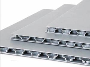 Linha de extrusão de placas de honeycomb de PP multipar/single usada para caixa