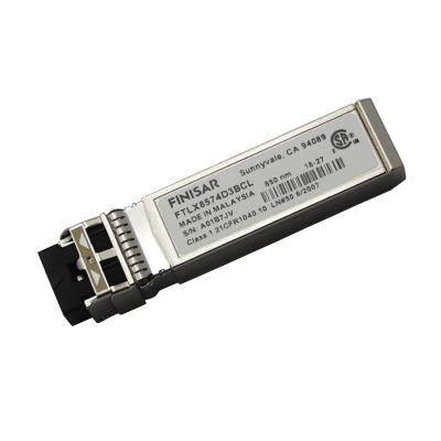 Transceptor da fibra 850nm multimodo do módulo 400m de MMF 10G SFP