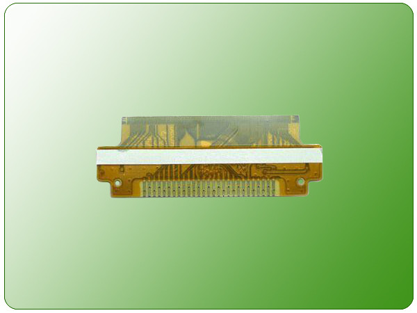 Multilayer FPC Board Flexible PCB With Stiffener / Yellow Solder Mask