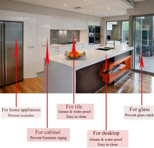 Blue Or Transparent Low Adhesive PE Plastic Protective Film For Home Appliances And Air Conditioner