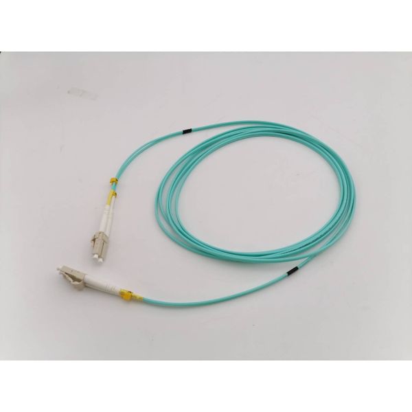 OM3 Duplex LC To LC 2.0mm LSZH 3M Optical Patch Cable