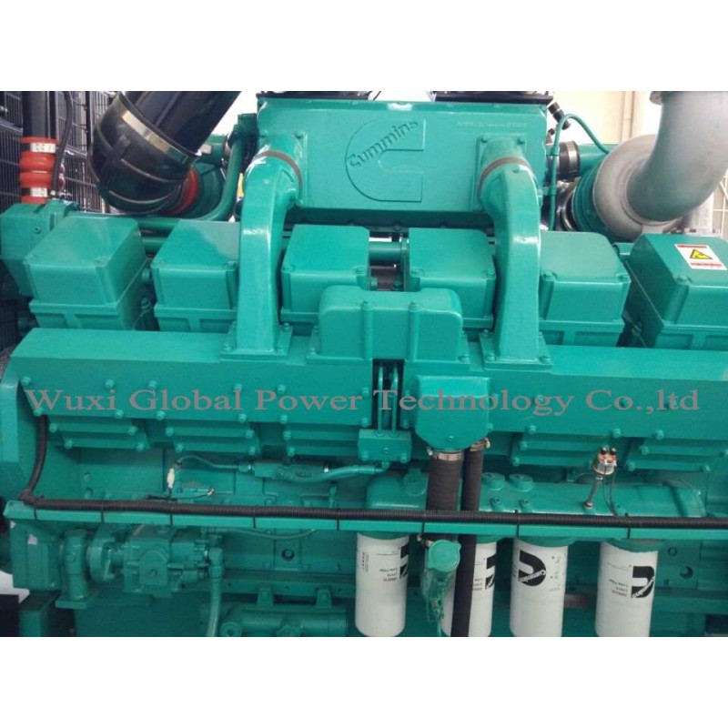 640KW 800KVA Open Diesel Generator With Compact Cummins KTA38-G2B Diesel Engine