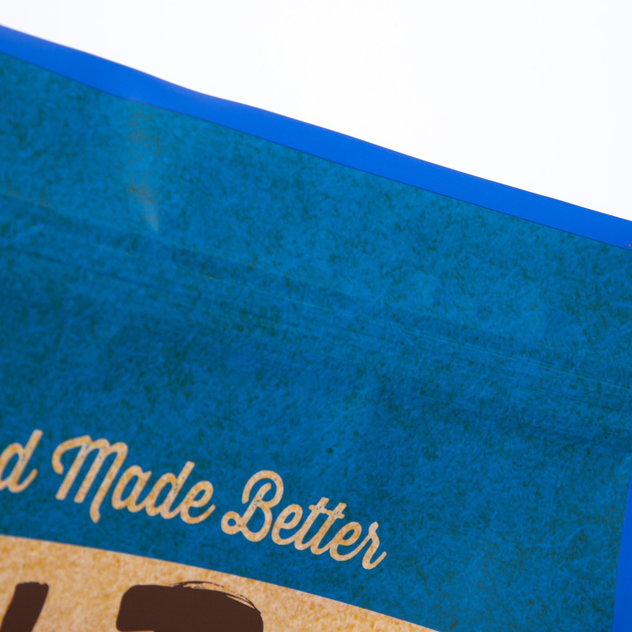 18LB Heavy-Duty Kraft Paper Flat Bottom Pet Food Bag | Pull Tab Zipper Matt Finished Large Capacity Stand Up Pouch For Natural Adult Dry Dog Kibble Retail Packaging
