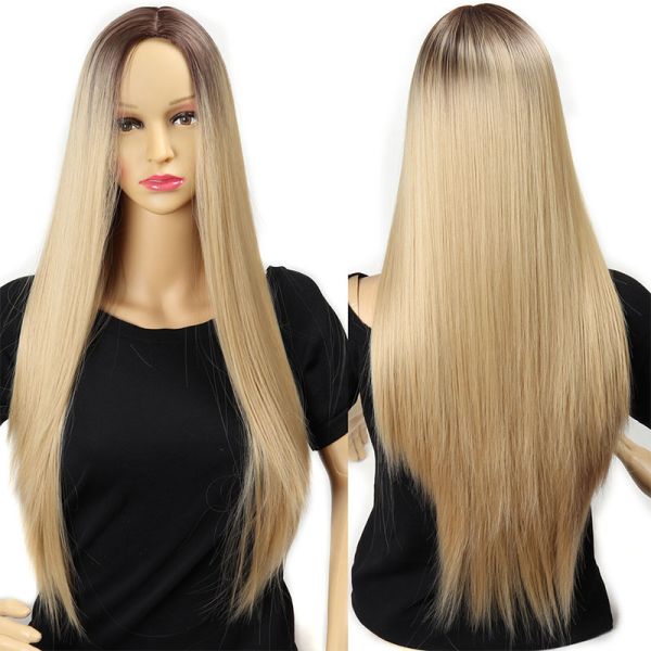 50% Longest Hair Ratio Heat Resistant Synthetic Hair Wigs for Superior Performance
