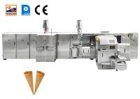 Crème industrielle Sugar Rolled Cone Baking Machine de solides solubles Sugar Cone Production Line Ice