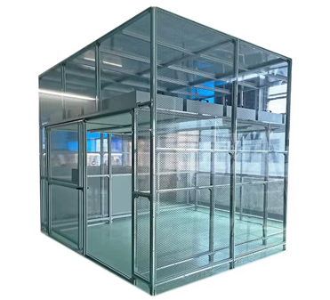 304 quarto desinfetado de aço inoxidável da classe 100000 FFU com chuveiro de ar