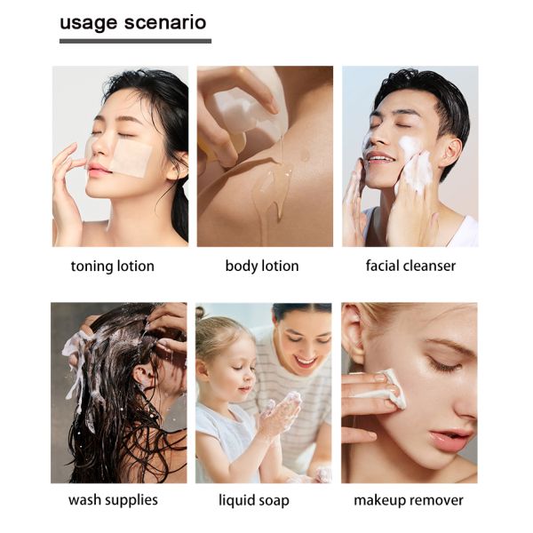 PET 120ML Injection Clear Colored Plastic PET Bottle For Cleansing Oil Wholesale