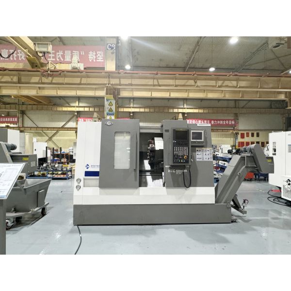 SMTCL CNC Turning Center HTC40Hm Long-span Sleeve Spindle BMT55 Servo Power Turret CNC Turning Center With Y Axis
