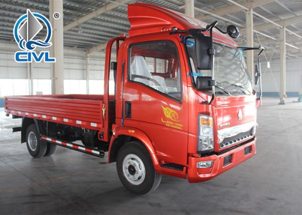 4*2 Light Duty Commercial Trucks , Light Cargo Truck 737 Series 1760 Mm Extended Cabin