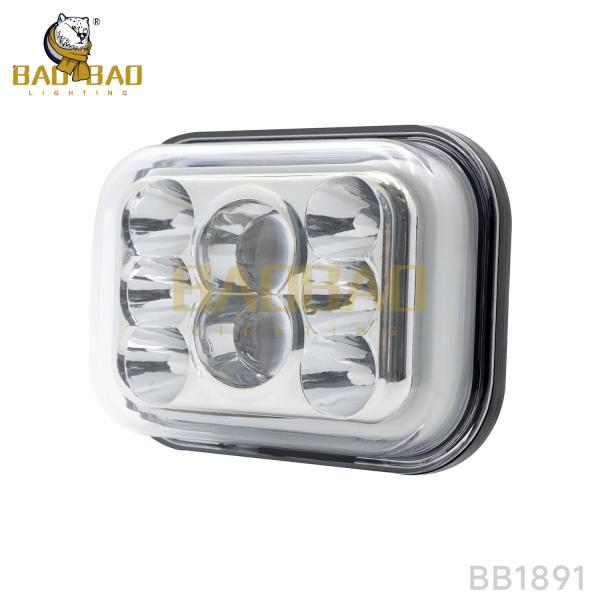 New Arrivals 8 Beads 80V White Yellow Metal Motorcycle LED Fog Light