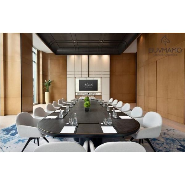 Discover our Elegant Hotel Commercial Club Furniture Collection, designed to elevate the ambiance of hotels Brown Commercial Club Furniture ISO45001 Nightclub Bedroom