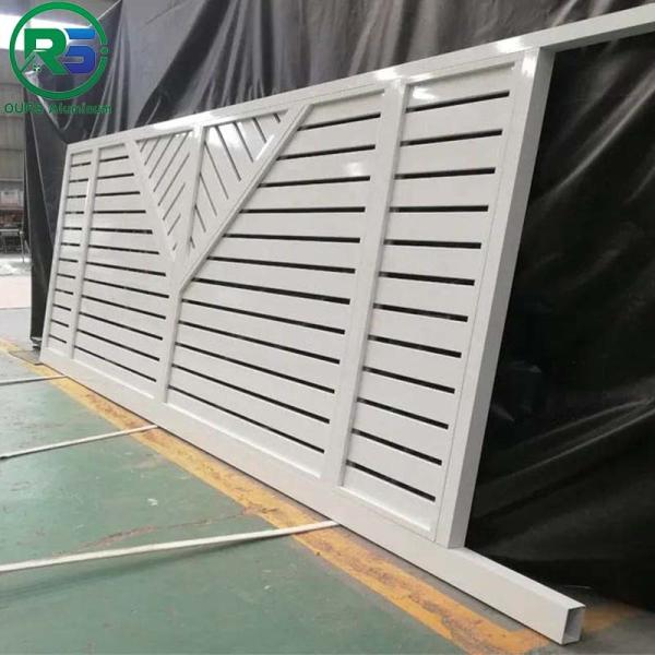 Grelha de alumínio contemporânea de Air Conditioner Vent da cerca do comprimento de 2440MM