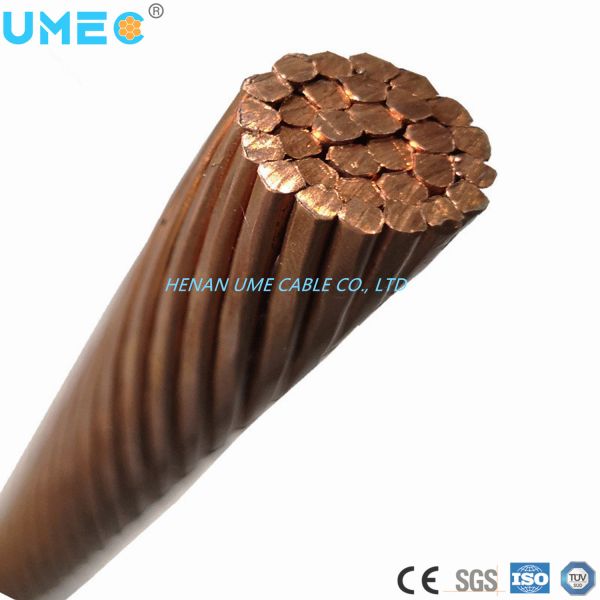 Copper Bare Conductor Hard Drawn Copper Wire with Third Party Inspection Accepted