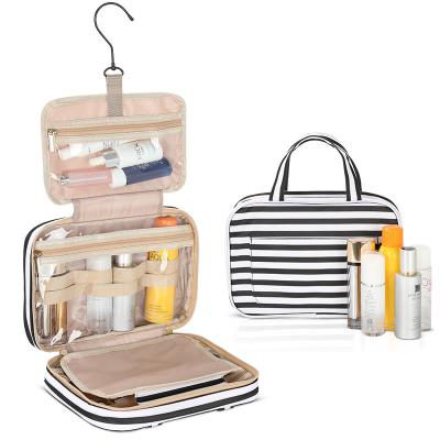 Beach  Car Toiletry Organizer Bag Beauty 600D Polyester 11X3X7.4 Inch
