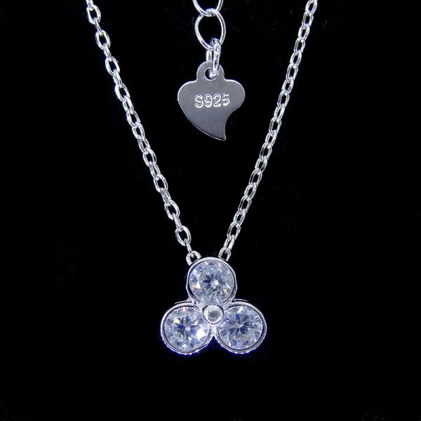 925 Silver Necklace New Jewellery Design Cute Blue Dolphin Shape Jewelry