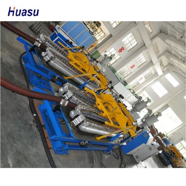 80mm PE Carbon Spiral Reinforcing Pipe Making Machine