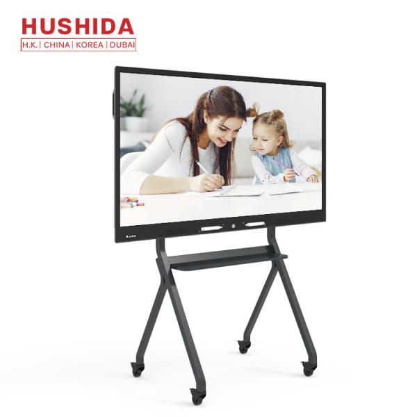 Smart 75 Inch Touch Screen Interactive Whiteboard display For Teaching