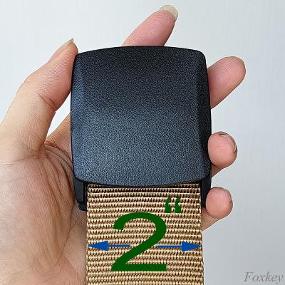 Oversize POM Adjustable Belt Buckle 5cm 2 Nylon Webbing And Plastic Buckles