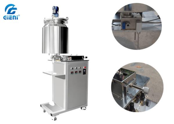 Type vertical machine de remplissage simple de mascara de bec avec le réservoir 20L, facile à utiliser