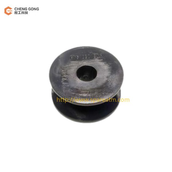 YT8.080.340 For GRG CRM9250 H68N NE Large Black Wheel With Rubber Ring Shaft Compatible With ATM Machine Parts