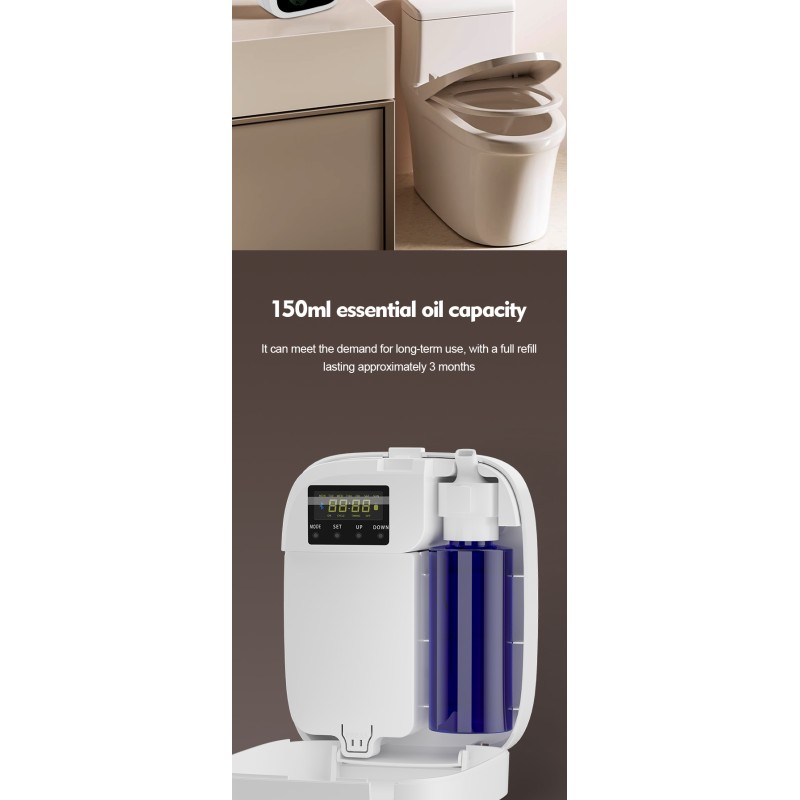 Wall Mounted Ultrasonic Aromatherapy Diffuser Eco Friendly Essential Oil Diffuser