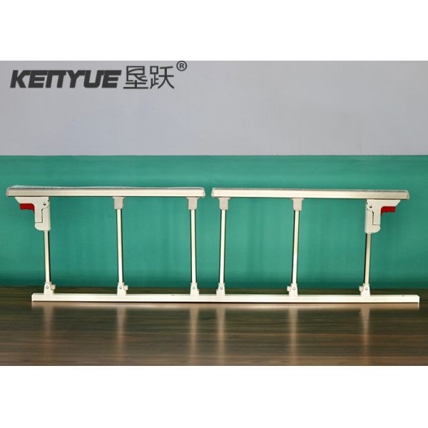 Сплав Hexapole бортового рельса кровати белого двойного переключателя медицинский алюминиевый