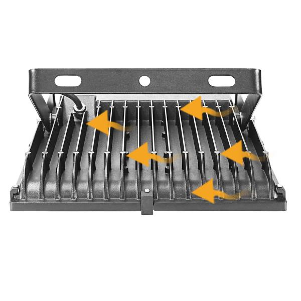 Ce Approved Aluminum Housing 200w Led Flood Light for garden rotatable brand chips Wide range exposure