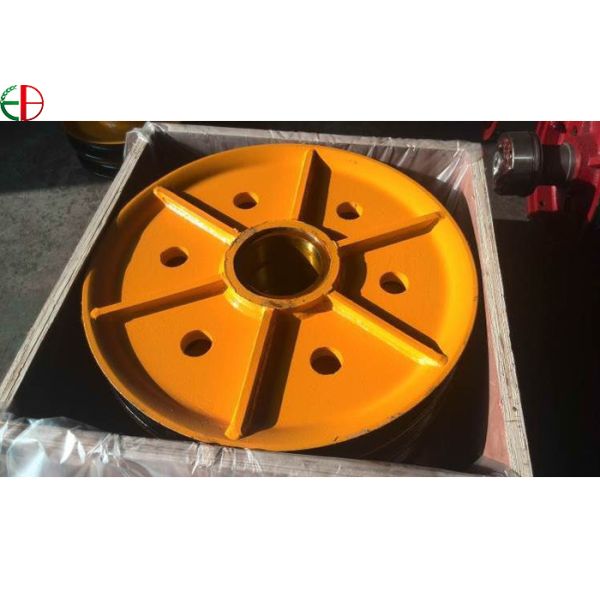 D505x63mm 45 Carbon Steel Custom Open Die Forging Sheave Cast Steel Rope Sheave