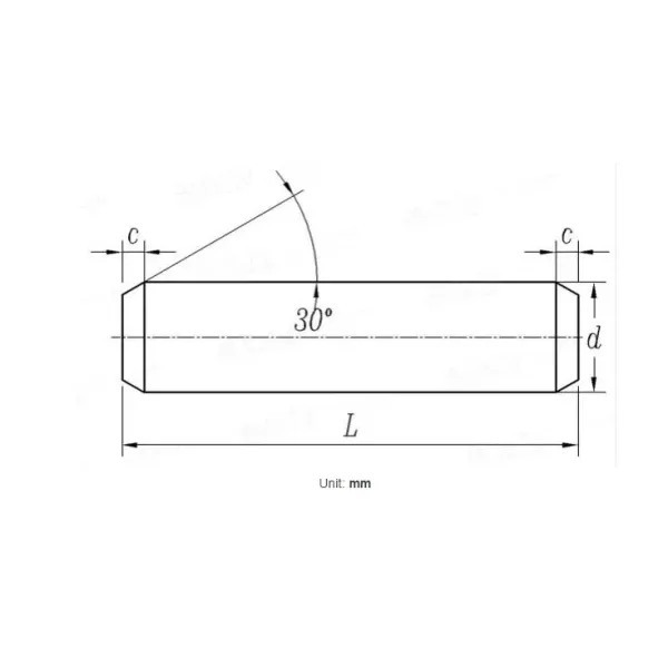 Clevis Pins Without Head GB /T 880