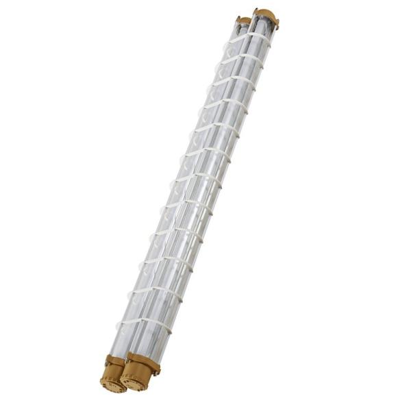 O dispositivo elétrico de luz à prova de explosões do diodo emissor de luz de WF2 50W para o calor do posto de gasolina do óleo impermeabiliza a luz à prova de explosões marinha do tubo da luz do trabalho
