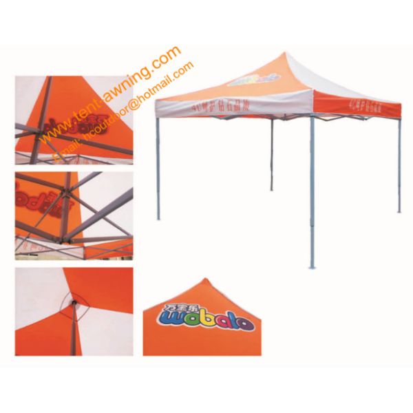 Metal Frame Waterproof Canopy Advertising Event Tents 10'x10' Promotional Folding Shelter