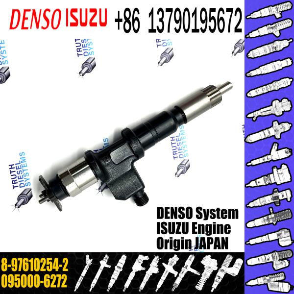 New Diesel fuel common rail injector 095000-6271 095000-6272 8-97610254-1 8-97610254-2 For ISUZU GIGA 6UZ1