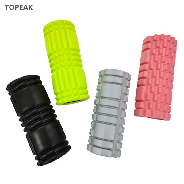 PVC EVA yoga roller 60cm athletic deep tissue massage roller For Back pain Stick