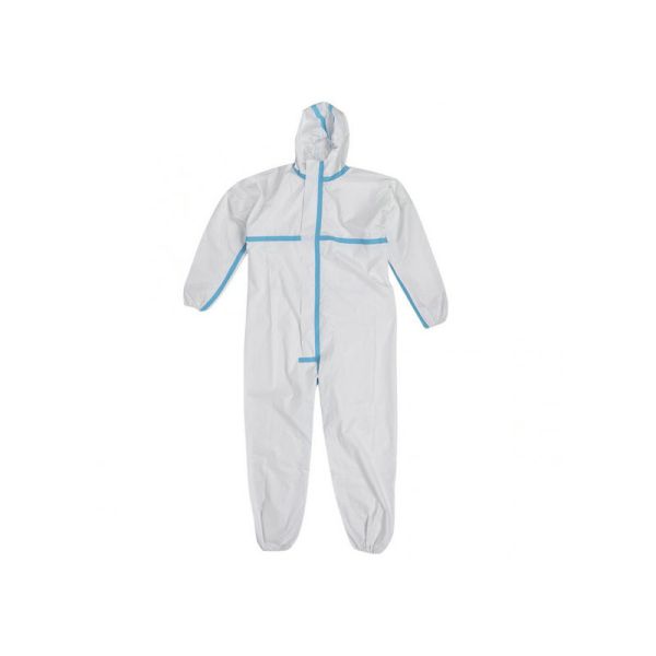 Dust Proof Full Body Disposable Coveralls Prevent Invasion For Staff